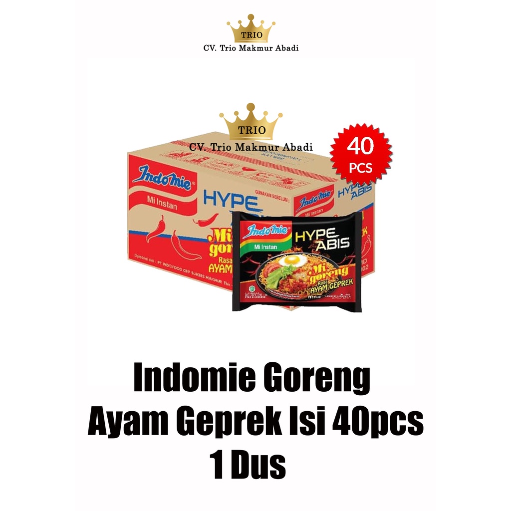 

Indomie Ayam Geprek 1 Dus