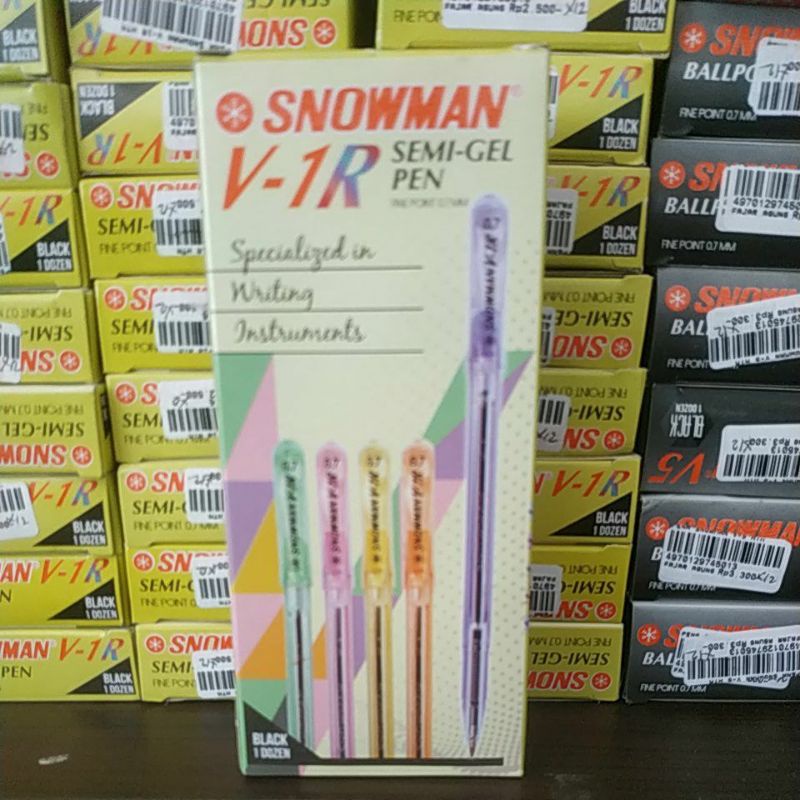 

PENA SNOWAMAN V-1R HITAM