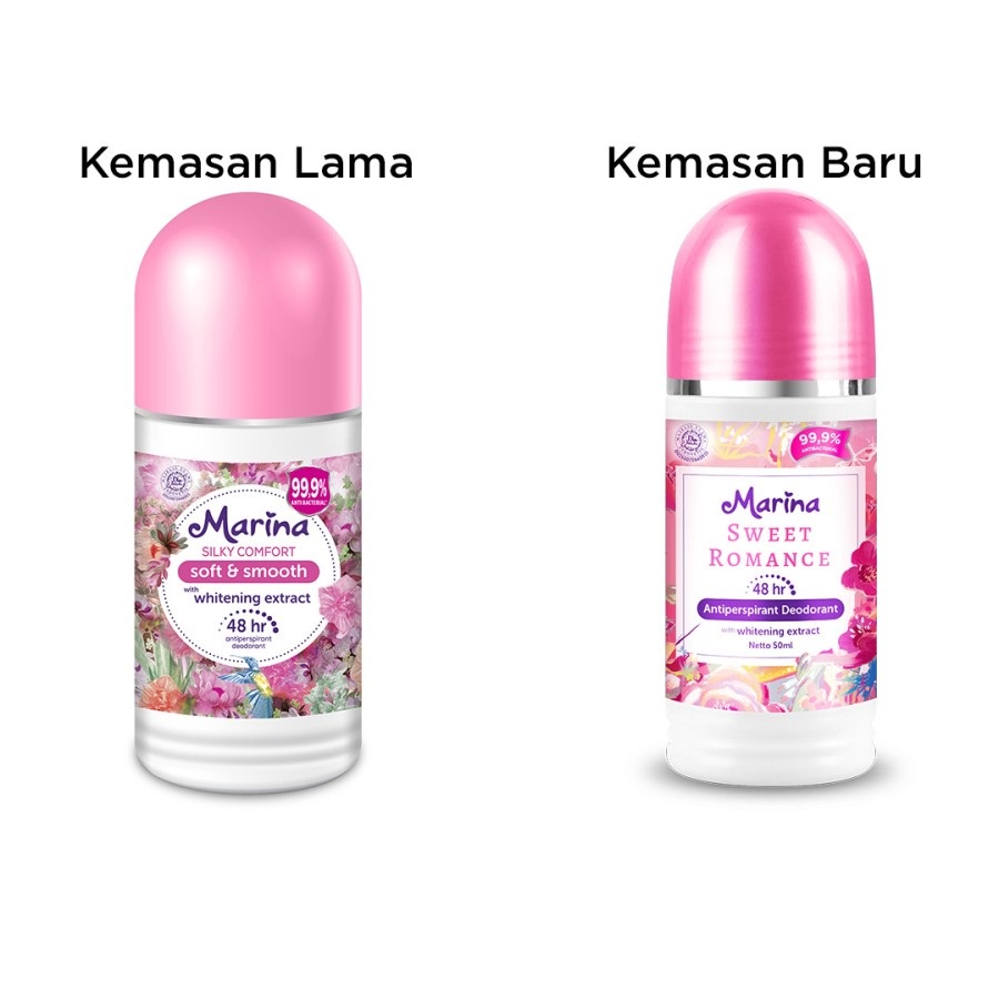 ★ BB ★ Marina Anti Perspirant Deodorant 50ml - Fresh Sparkle - Glam Perfection - Sweet Romance - Deodoran