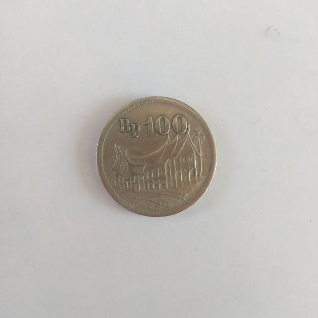 Uang koin 100 rupiah tahun 1973