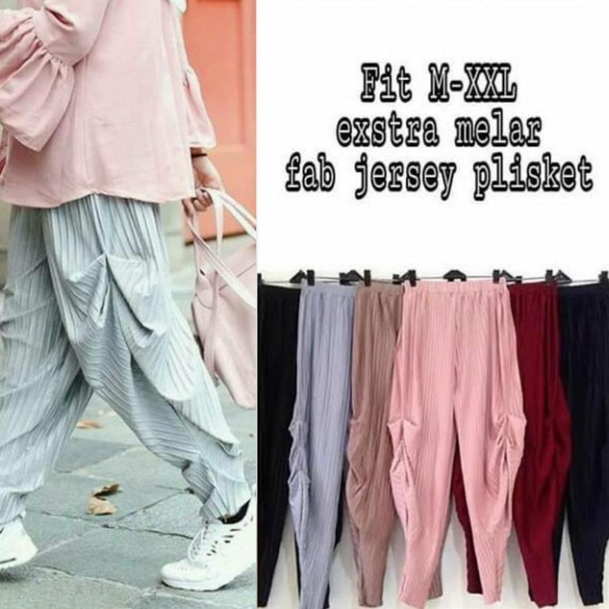 TERBARU CELANA KULOT CUBIT/CELANA ALADIN/CELANA ALANIS/PLEATED PANTS/CELANA PLISKET PREMIUM
