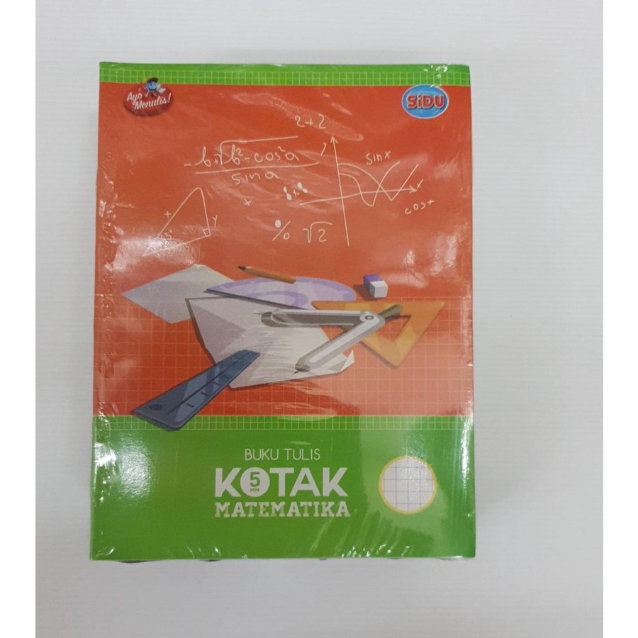 

BUKU SIDU-38 KOTAK (10buku) | BUKU TULIS | ATK