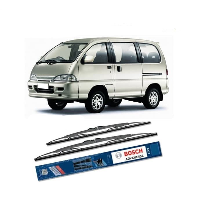 Wiper Bosch Advantage Daihatsu Zebra 17&quot; &amp; 14&quot; Sepasang Wiper Daihatsu Bosch Kanan Kiri