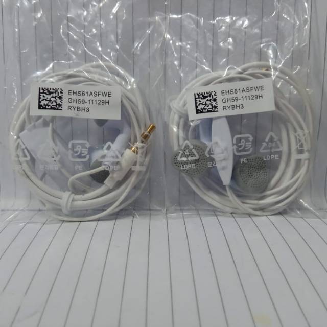 Headset Earphone Handsfree Samsung Non Karet Original