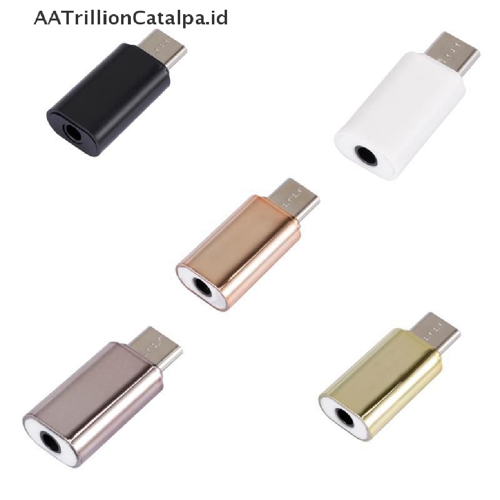 Aa Adapter Konverter Konektor Charger Hp Ke USB Tipe C Bentuk Segitiga