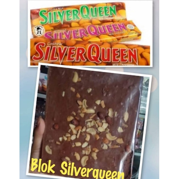 

Coklat blok Silverqueen 1kg