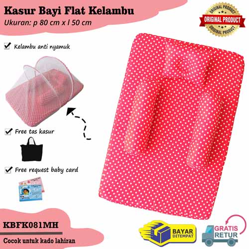 Perlengkapan Bayi Baru Lahir Kasur Bayi Flat Set Murah Tempat Tidur Bayi Baby Gift Kado Lahiran