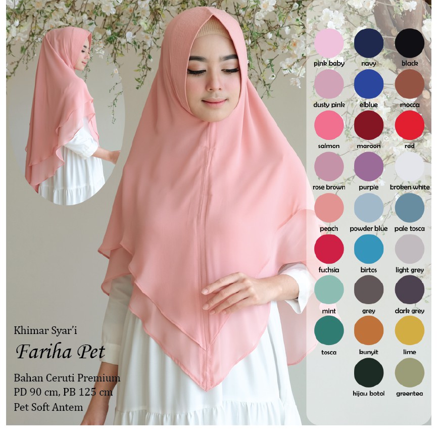 Hijab Syari Pet Soft Antem Fariha Ceruti