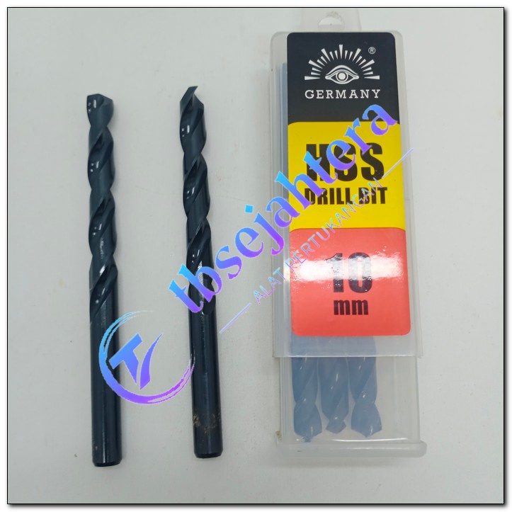 mata bor besi hss cap mata / tjap mata 10mm