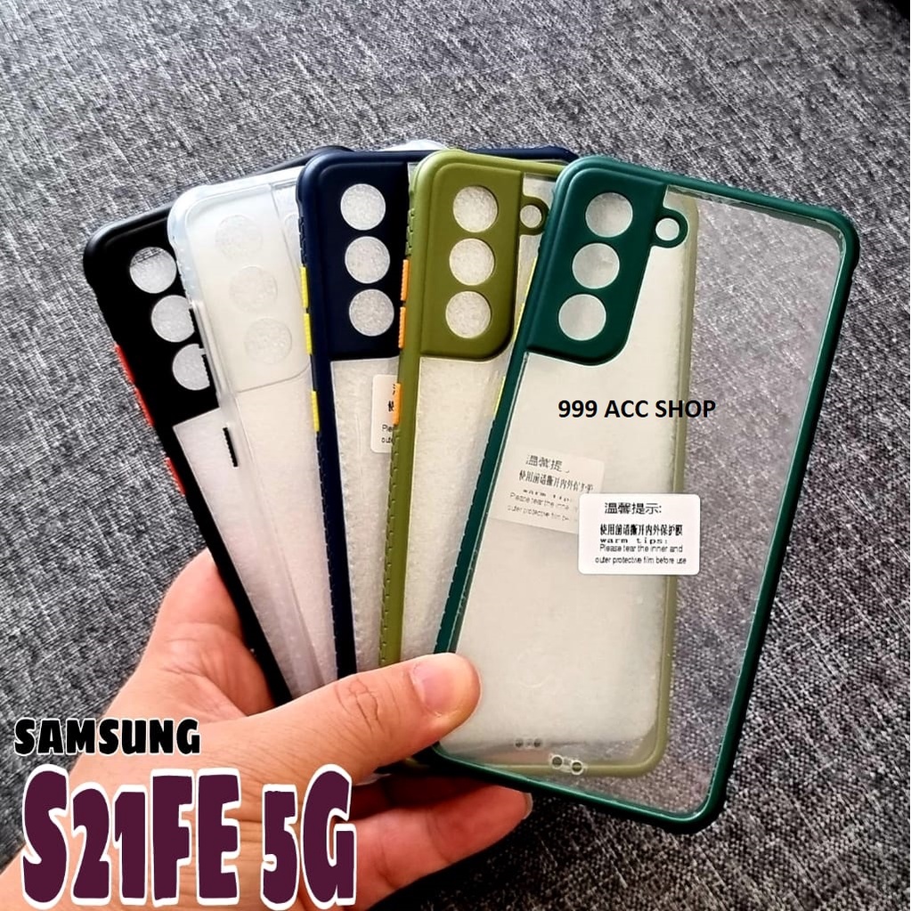 SAMSUNG S21 FE S22 S22+ S22 ULTRA CASE MIQILIN UME HARDCASE MICHELIN COMBO CLEAR FUZE KACA TRANSPARAN HARD CASING PROTECT CAMERA COVER PELINDUNG KAMERA S22 PLUS