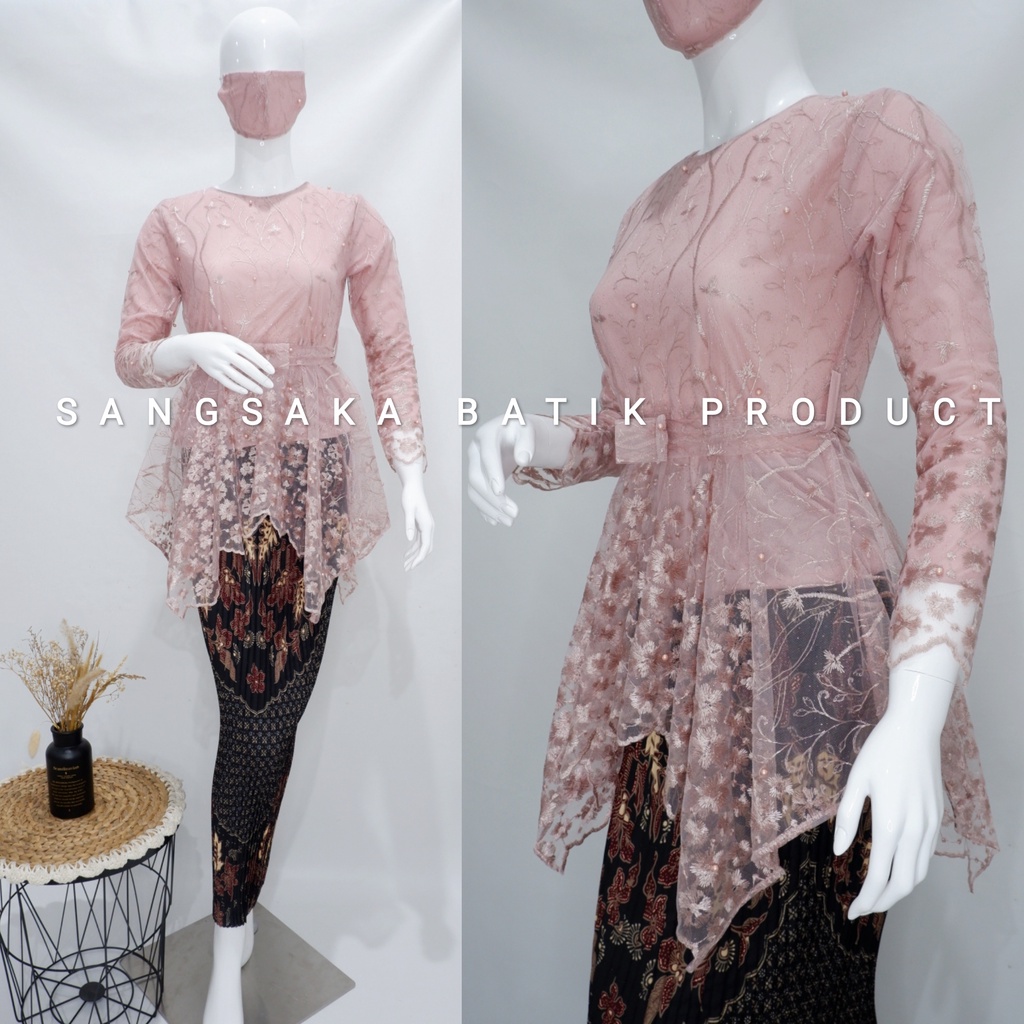 Kebaya Tunik / Tunik Brokat / Kebaya Modern / Kebaya tile / Kebaya Favorite / Batik Couple