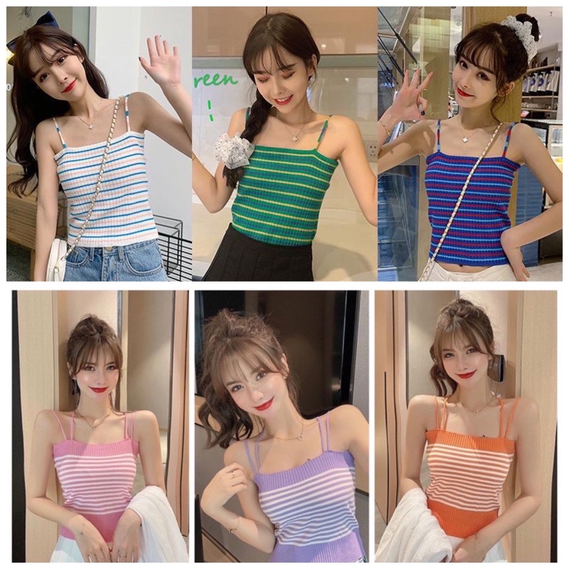 tanktop wanita/ tanktop rajut crop,tanktop, crop top