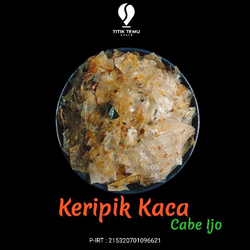 

Keripik Kaca Cabe Ijo 100gr