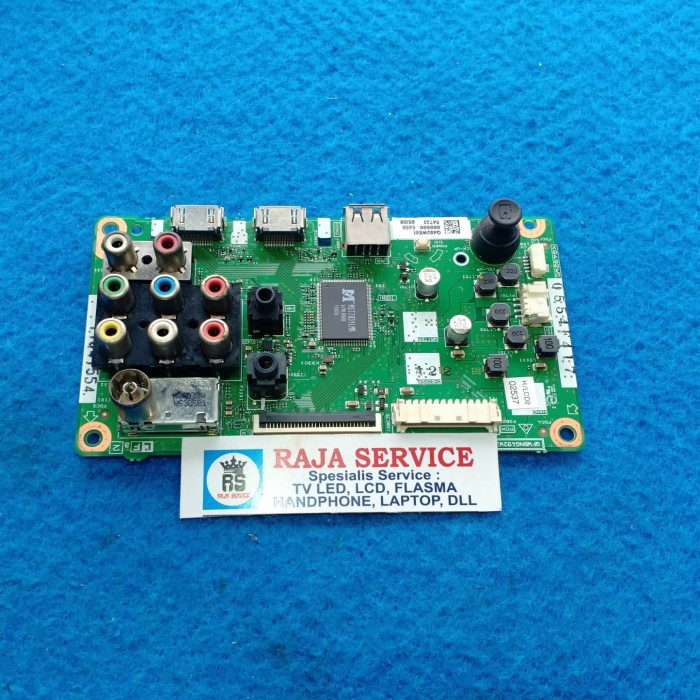 mb tv led sharp LC 32LE260M LC32LE260M mainboard mesin modul board