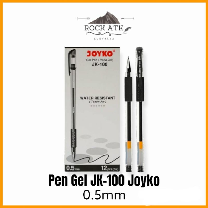 

Joyko Pen Gel JK-100 (1PCS) - Pulpen Bolpoin bolpen Ballpoin Original Joyko