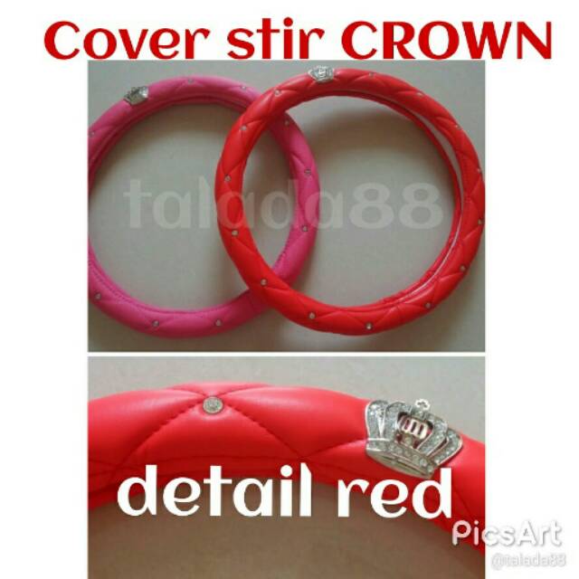 Steering cover stir sarung setir DAD crown Blink