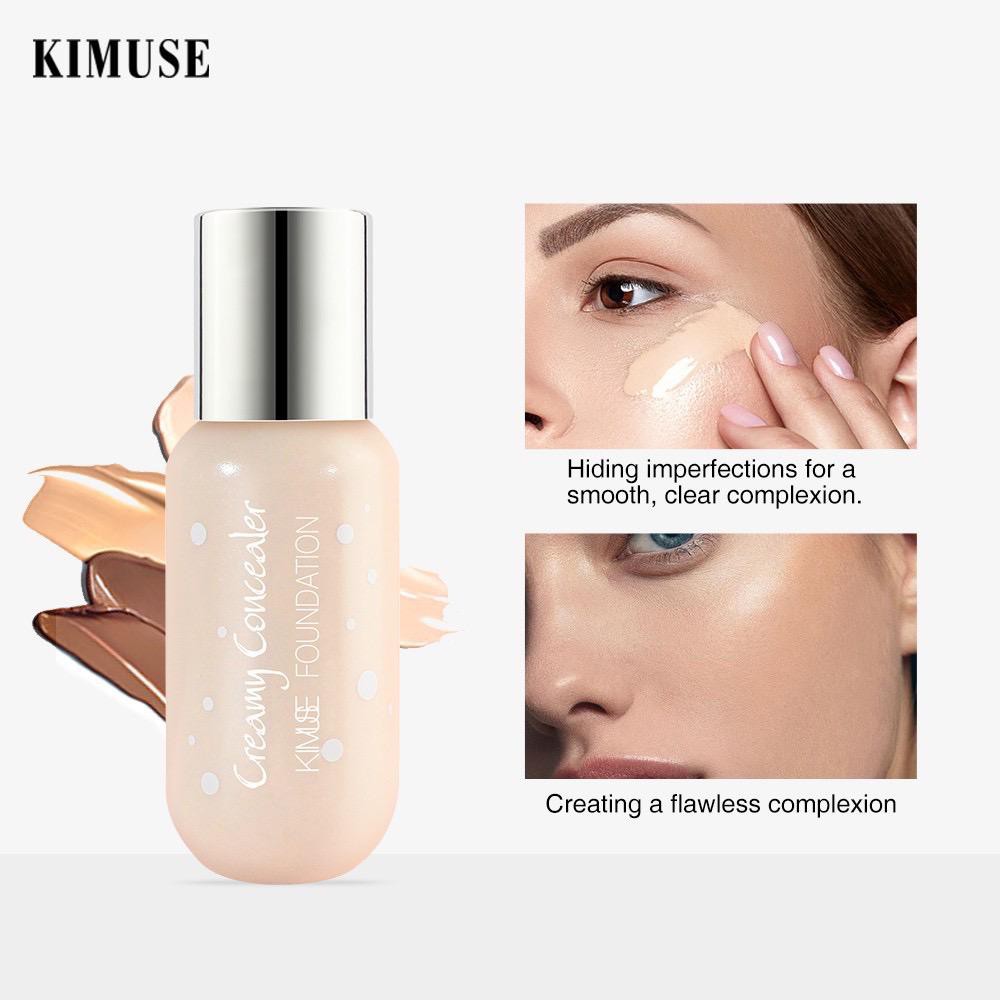 KIMUSE KM-07 Bedak Foundation Cair Warna Matte