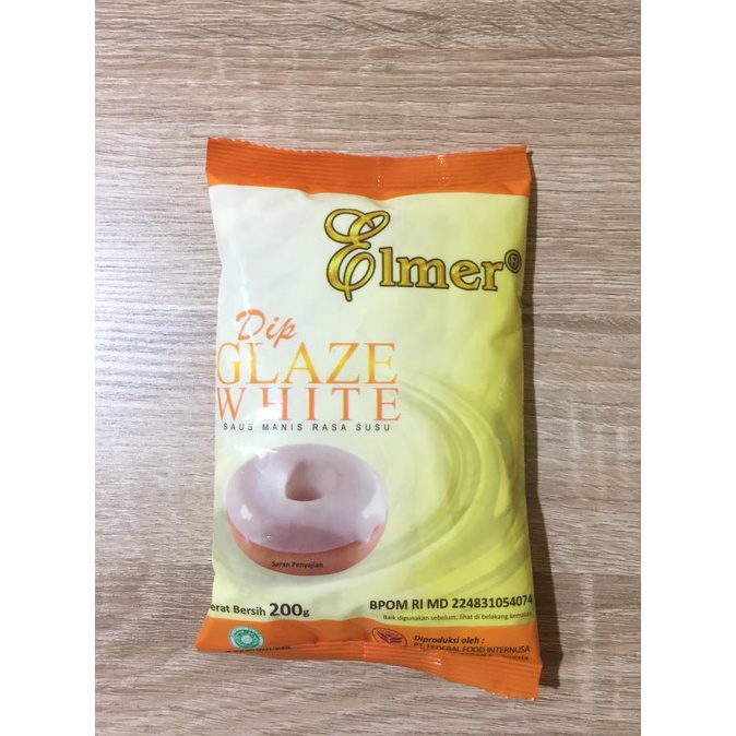 

Spesial Promo Elmer White Dip Glaze 200gr