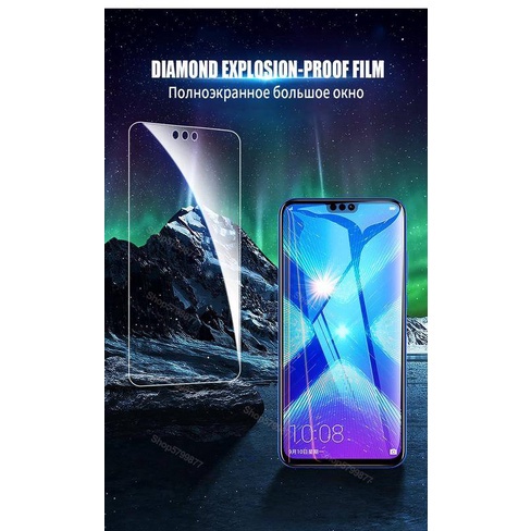 9D Protective Glass on For Huawei Honor 8X 8A 8C 8S 9A 9C 9S 9X Tempered Screen Protector Honor 10i 20i 20S Play Glass Film Case