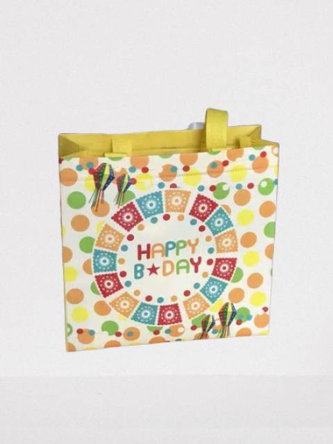 Goodie bag / tas ulang tahun murah uk 25×25×9-4
