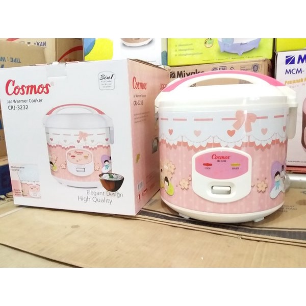 Cosmos  Magic Com Rice Cooker Cosmos CRJ 3232 Smart Control - BERKUALITAS