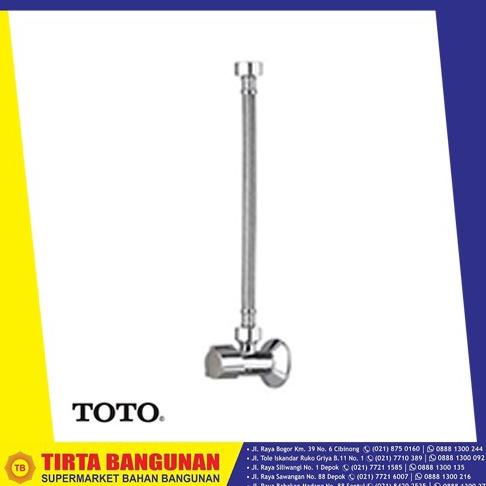 TOTO STOP KRAN + FLEXIBLE TX277S