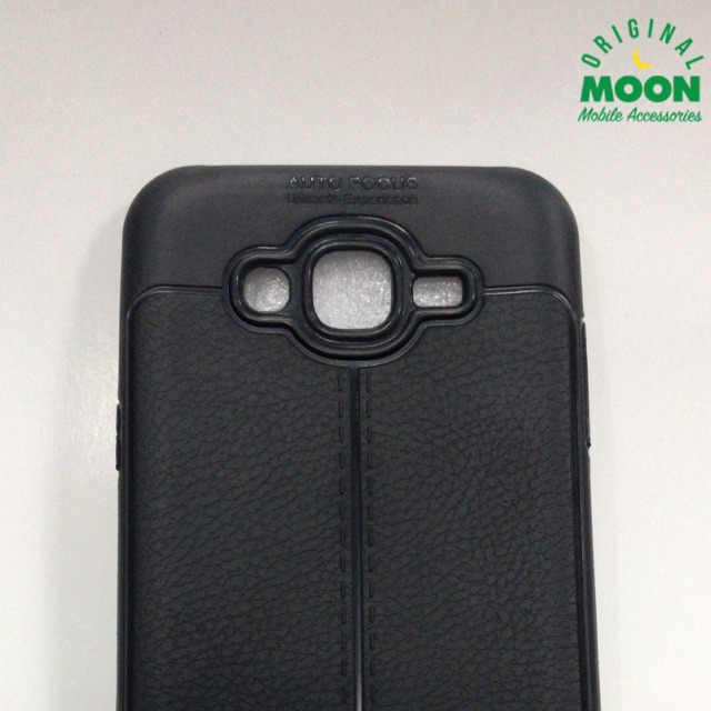 Case samsung j7 autofocus leather cover kulit silikon softcase casing promo murah