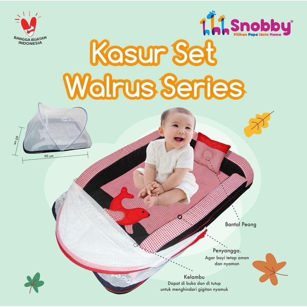 Snobby Kasur Set Walrus Series - SKT6002