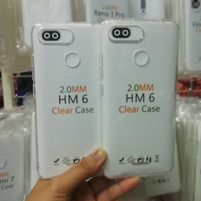 C/C- Softcase Clear Case Sillikon Kondom Case Bening Casing Xiaomi Redmi 6