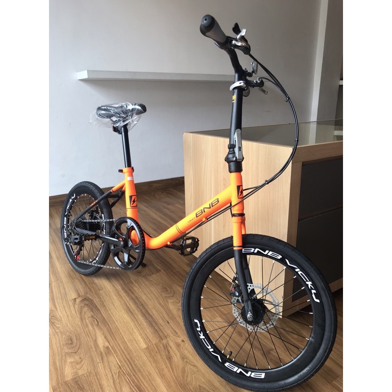 Bike N Bike - Sepeda Minion BNB Vicky Ukuran 20 Inch-Orange