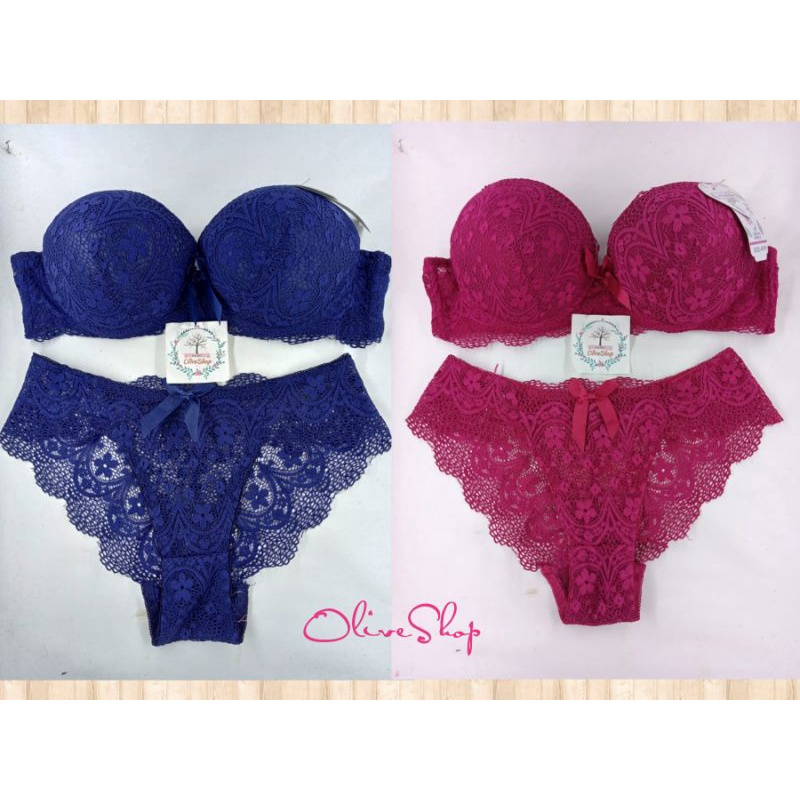 OliveShop ❤️ Set CD Bra Yasimei Mewah Elegan Murah Kode 6661 6666