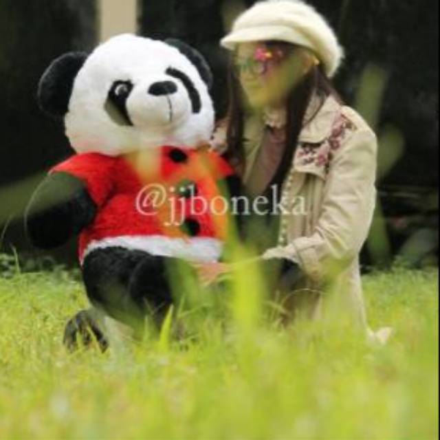 Boneka Panda Button 105 CM