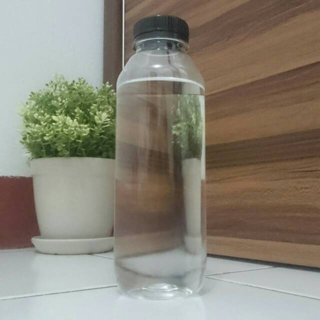 Botol Plastik 500 ml  Botol Kale Murah. Botol Minuman. Tutup Wideneck [Grab/Gosend]