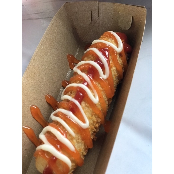

roti corndog isian sosis