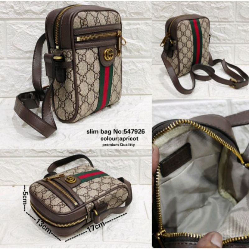 Slim Bag/Tas Selempang/Tas Bahu Gucci