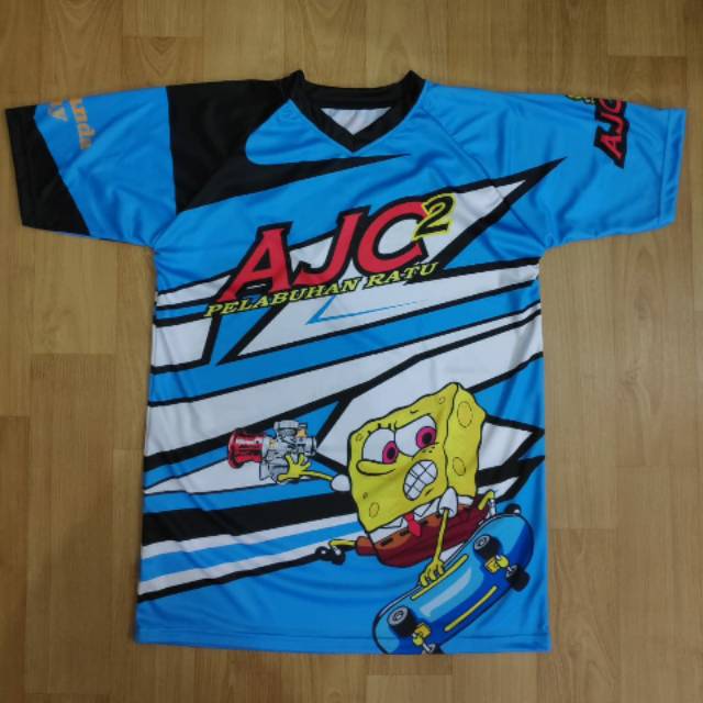  BAJU  KAOS  JERSEY RACING  BEBAS CUSTOM 01 FULL PRINTING 