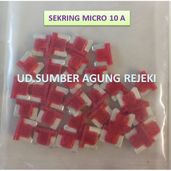 FUSE DX MICRO-SIKRING FUSE MICRO 10A SEKRING TANCAP 10 A