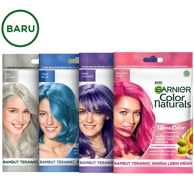 ☘️Yuri Kosmetik☘️ Garnier Color Sachet NEW Color / Garnier Semir Ash Blonde Sachet