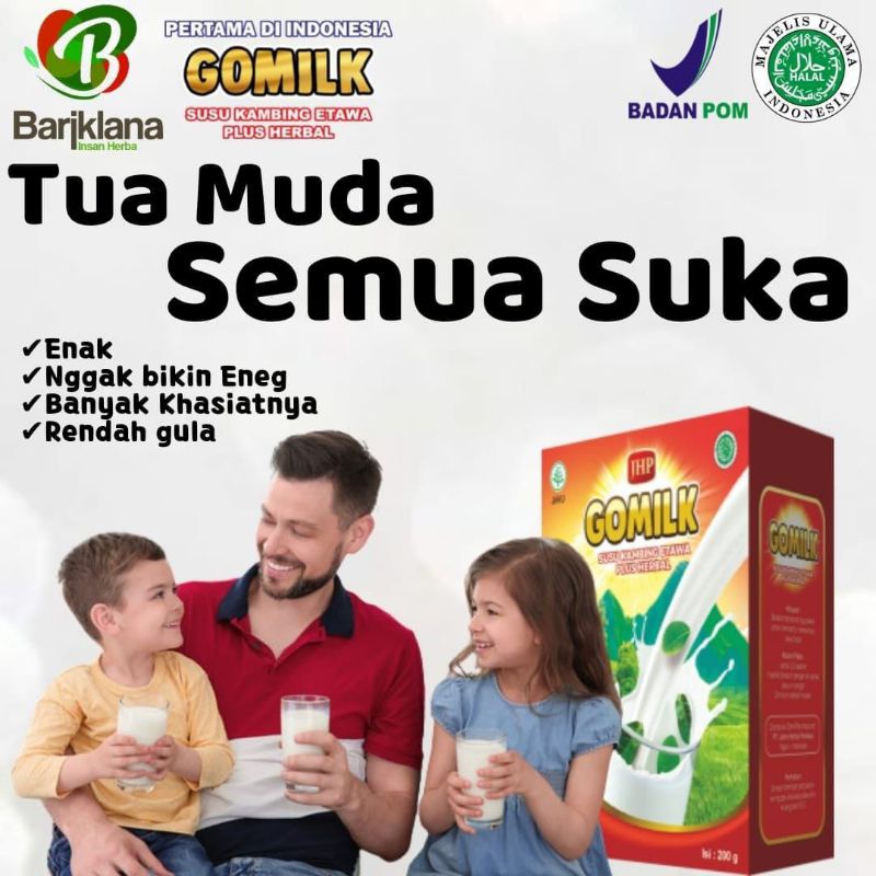 

GO MILK | Susu Kambing Etawa Plus Herbal