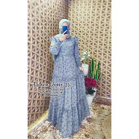 New Elnara dress 20 mocca G3