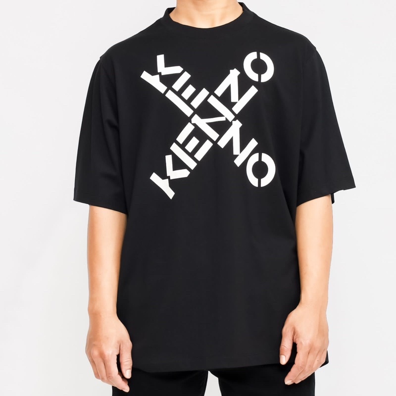 Ken. Cross Logo Tshirt Black