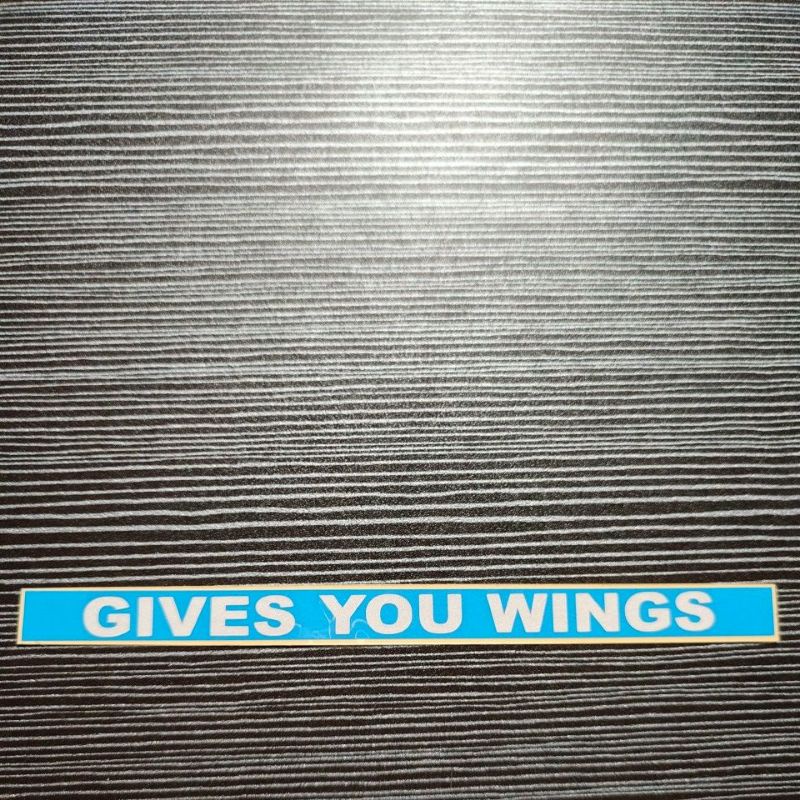 Sticker visor helm gives you wings cutting