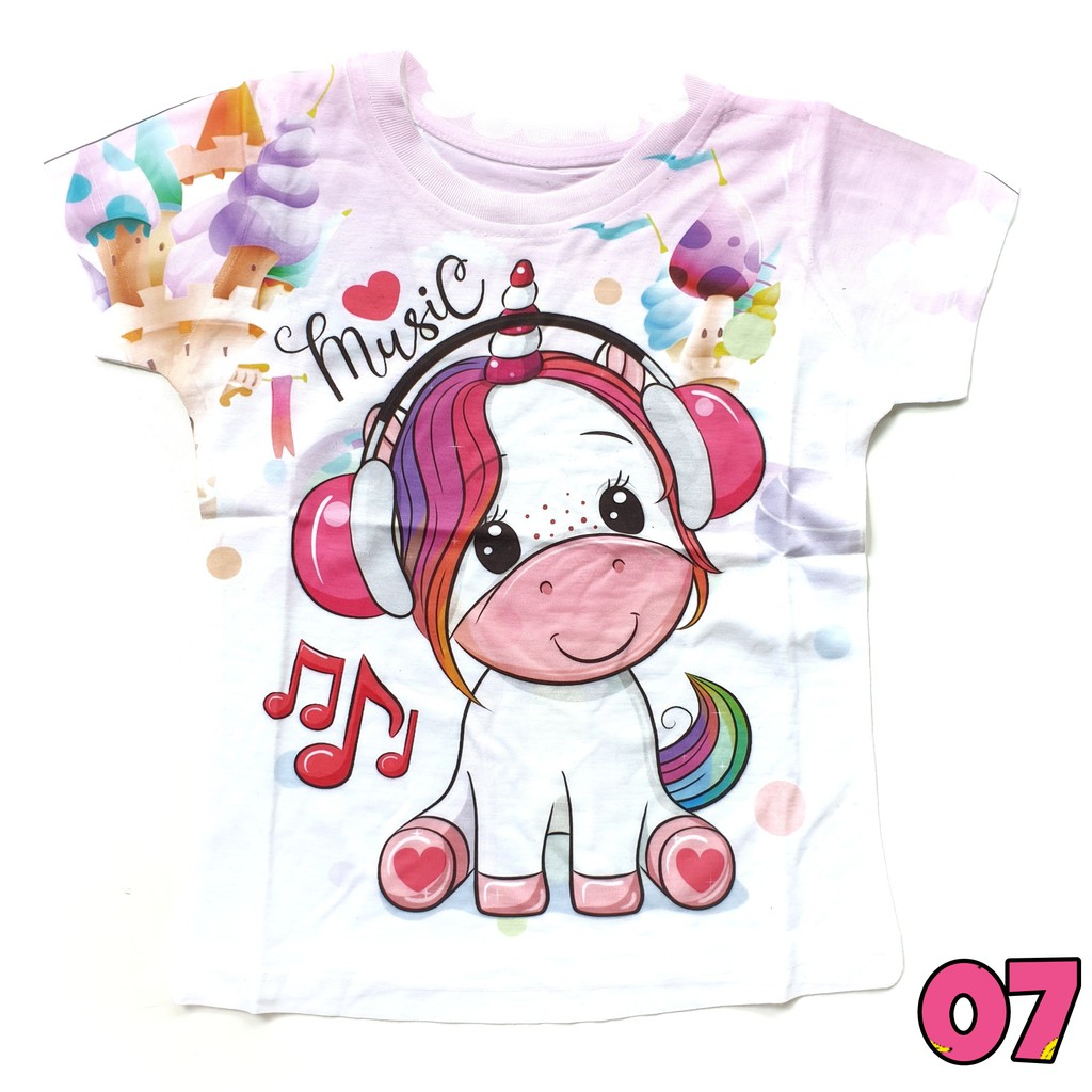 Coco Ice Kaos Anak Unicorn