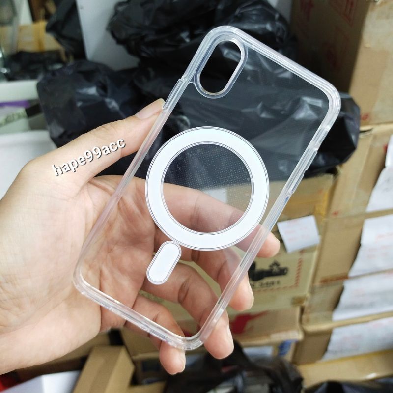 Iphone X XS XR XS MAX clear case magsafe magnetic