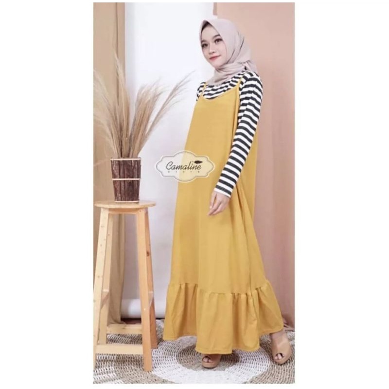 Naisa_collections - PRITTY OVERALL GAMIS TERKINI / GAMIS WANITA