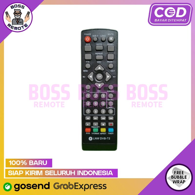 REMOTE SET TOP BOX DVB-T2 MULTI, LUBY ADVANCE, DLL UNIVERSAL