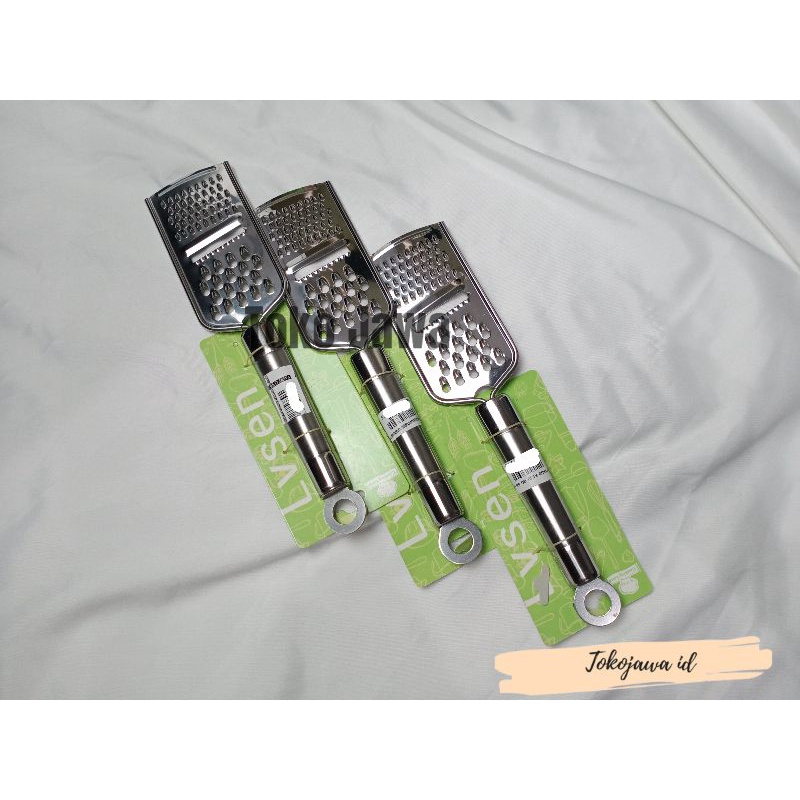 Parutan Keju Gagang Stainless Steel 3in1
