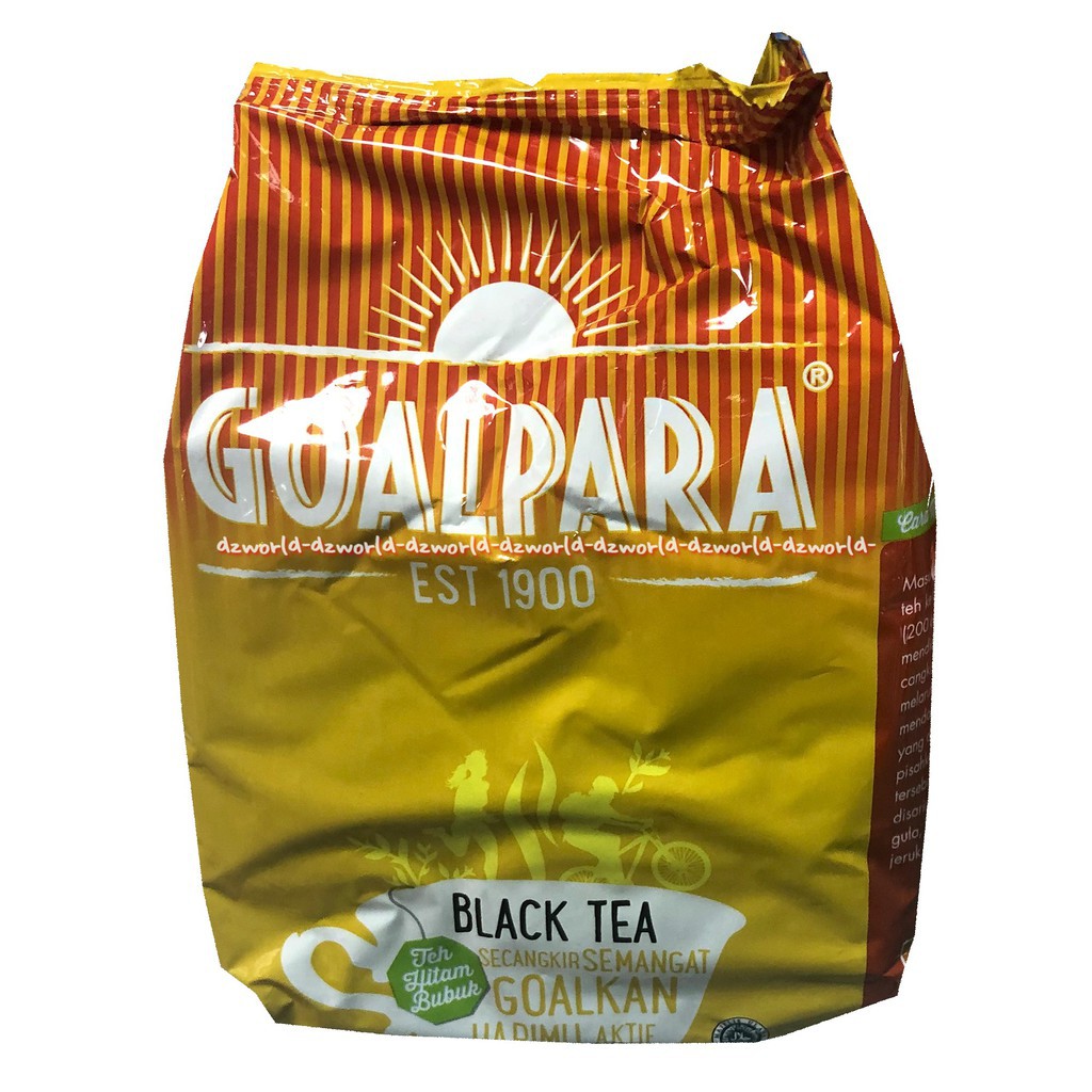 

Teh Goalpara Black Tea Kemasan Serbuk 250 Gram Rahmat Grosir Store