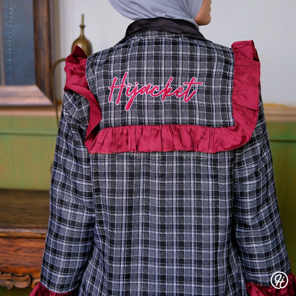 HIJACKET - Jaket Hijaber GAMILA | Jaket Wanita Panjang | Outerwear For Hijaber