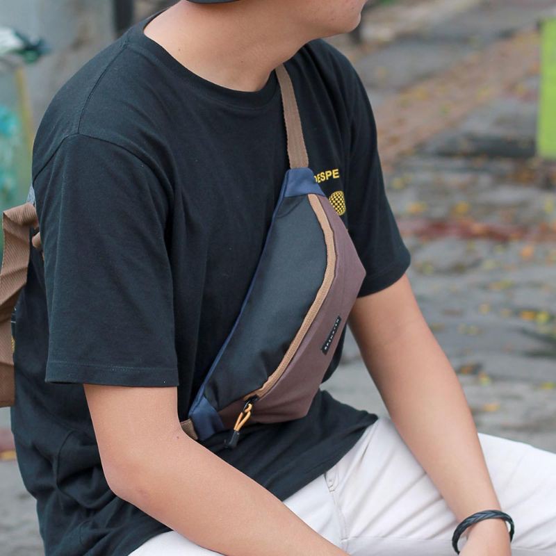 Terbaru - Tas Salempang Pria Wanita Mini Pinggang Punggung Cowo Cewek Murah Promo Distro
